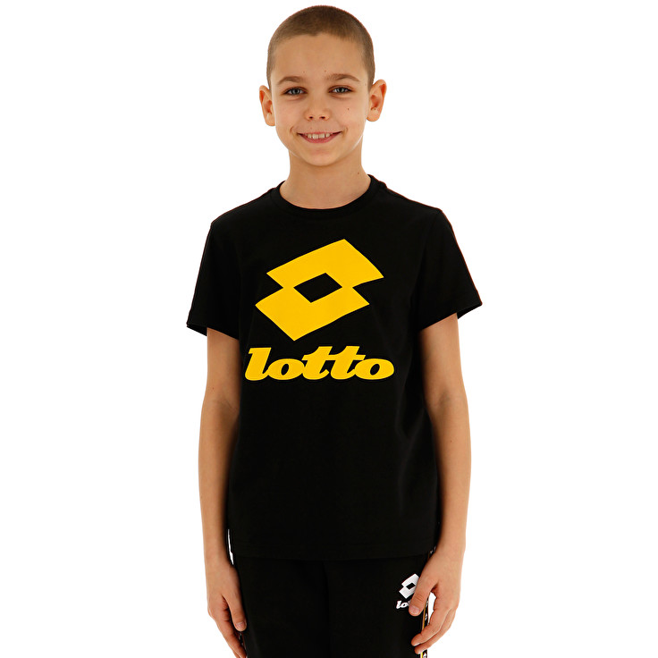 Lotto Dreams Iii Bs Js Camisetas Niños - Negras - Colombia HAQPIJL-89